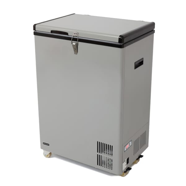Whynter 95 Qt Portable Wheeled Freezer with Door Alert and 12v Option FM-951GW